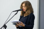 Hanne Lippard, Reading at Istituto Svizzero, Milano, 2021. Credits Manuele Moghini
