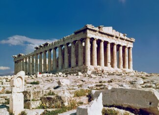 Il Partenone di Atene nel 1978. Photo Steve Swayne CC BY 2.0