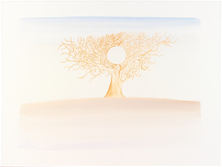 Jean Michel Folon, L'arbre qui pense, 1971, acquarello © Fondation Folon, ADAGP, Paris, 2022