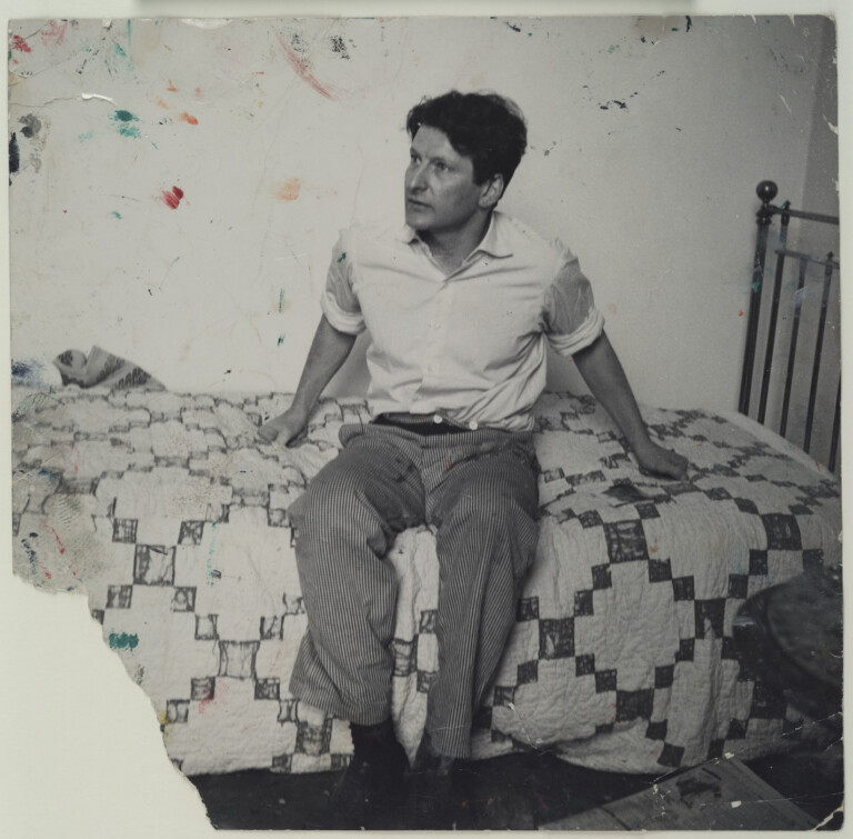 Lucian Freud on Bed, c.1964