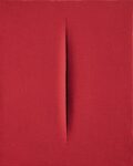 Lucio Fontana, Concetto Spaziale, Attesa, 1964. Courtesy Christie’s Images Ltd