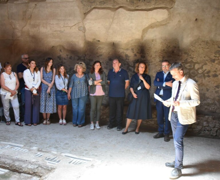 La riapertura della casa di Cerere CC Parco archeologico di Pompei
