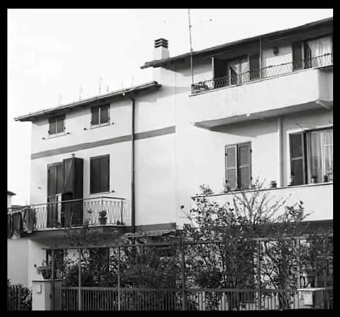 L'appartamento di Pasolini in via Tagliere © Romano Siciliani : Imago Mundi