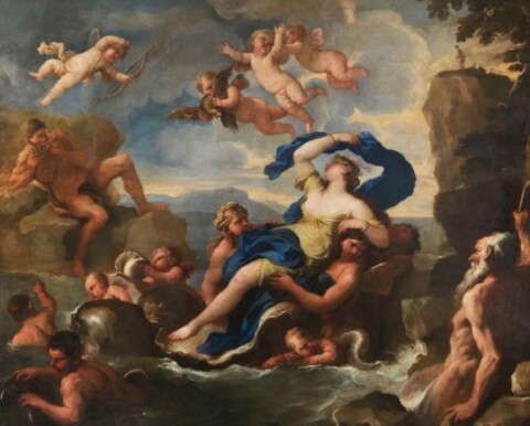 Luca Giordano, Trionfo di Galatea, 1675, da Colnaghi a TEFAF