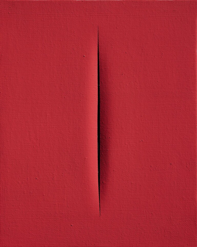 Lucio Fontana, Concetto Spaziale, Attesa, 1964. Courtesy Christie’s Images Ltd