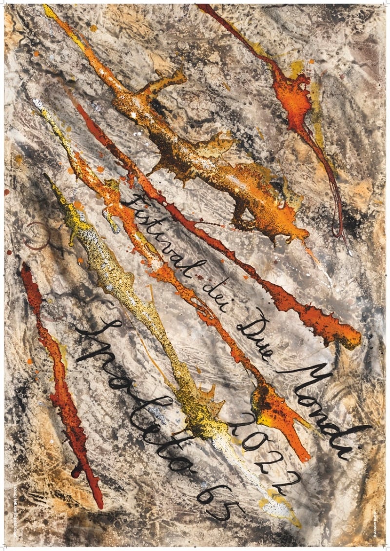 Manifesto Anselm Kiefer, Spoleto 65 