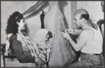 Marcello Mascherini al lavoro su Ritmi (1955). Courtesy Archivio Marcello Mascherini