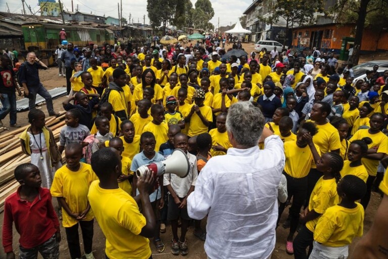 Marco Martinelli, Documentario non scuola Kibera