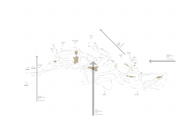 Migrating Mediterranean, 2022. Openfabric