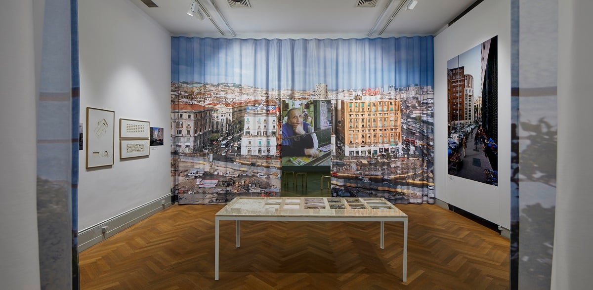 Napoli Super Modern. Exhibition view at S AM Swiss Architecture Museum, 2022