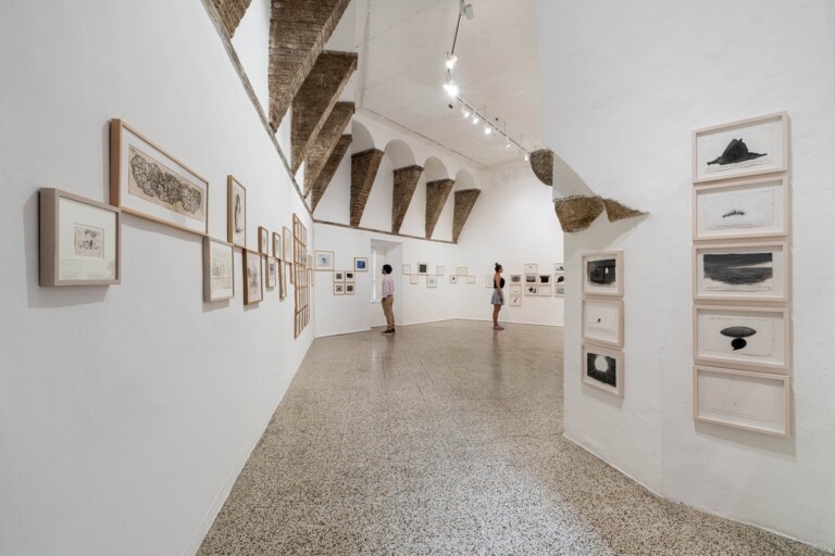 Nedko Solakov. A Side Solo Show (drawings only). Exhibition view at Galleria Continua, San Gimignano 2022. Photo Ela Bialkowska, OKNO STUDIO. Courtesy Galleria Continua & l'artista