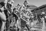 Losanna (CH) manifestazione - Greta Thunberg