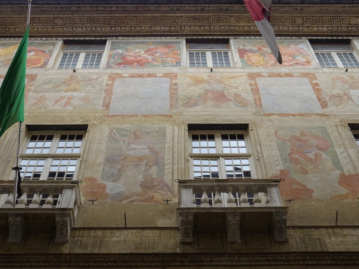 Palazzo Angelo Giovanni Spinola, Genova. Photo Postcrosser CC BY SA 4.0 via Wikipedia