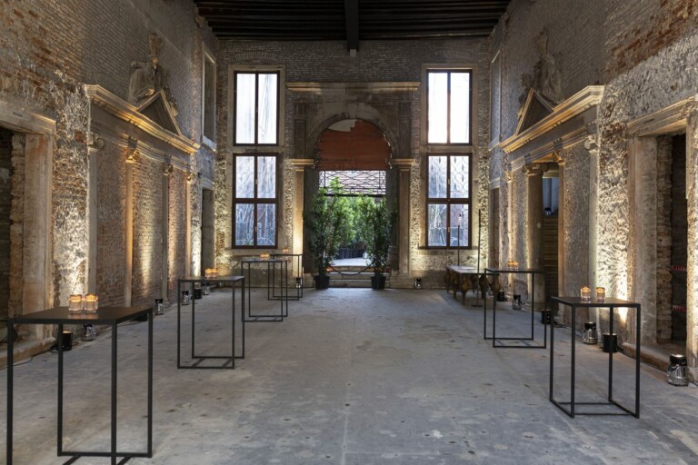 Palazzo Diedo, ingresso principale. Cena di presentazione di Berggruen Arts & Culture a Venezia, 8 giugno 2022. Photo Luca Zanon
