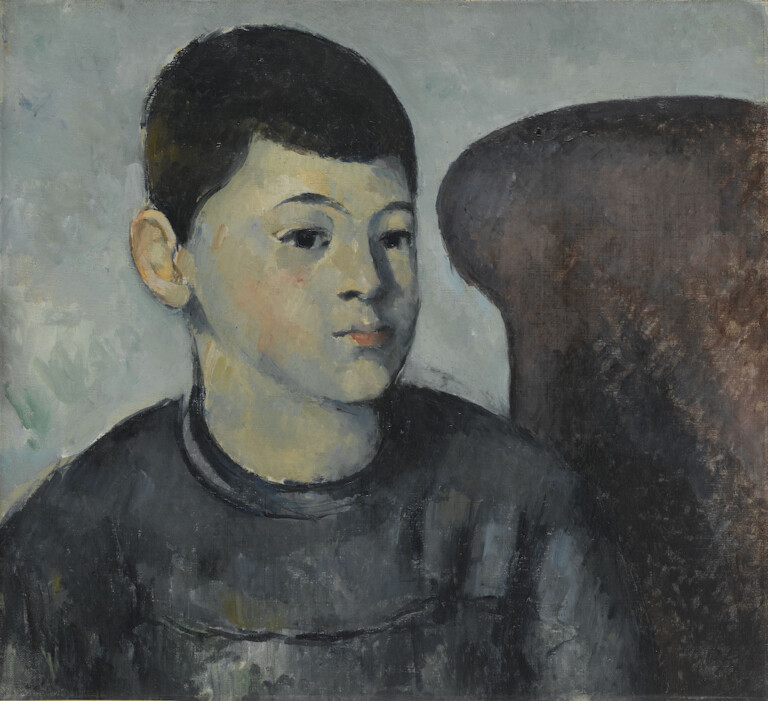 Paul Cezanne Portrait of the Artist's Son 1881 2. Paris, Musée de l’Orangerie, Jean Walter and Paul Guillaume Collection.