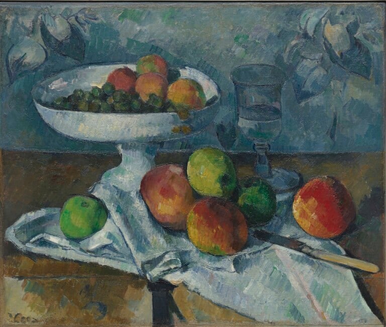 Cezanne, Paul (1839-1906): Still Life with Fruit Dish, 1879-80 New York Museum of Modern Art (MoMA)