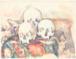 Paul Cezanne The Three Skulls 1902-6. The Art Institute of Chicago. Olivia Shaler Swan Memorial Collection