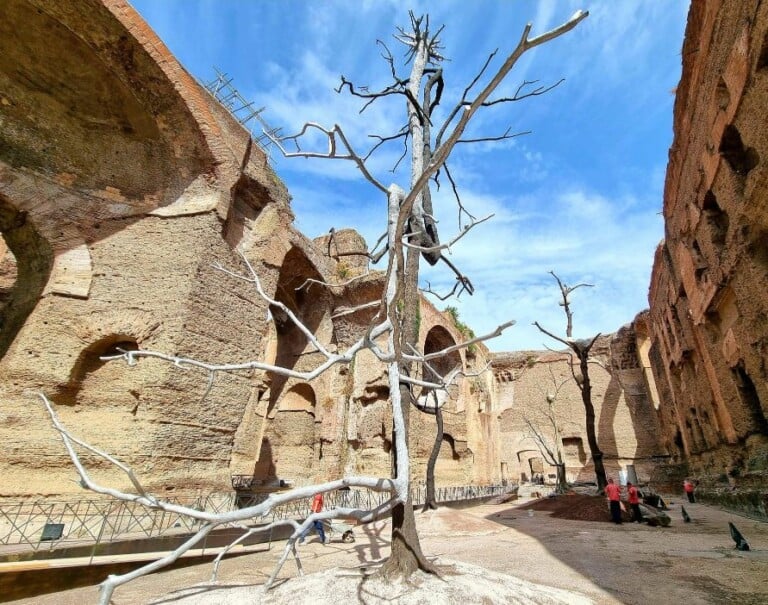 Penone alle Terme di Caracalla