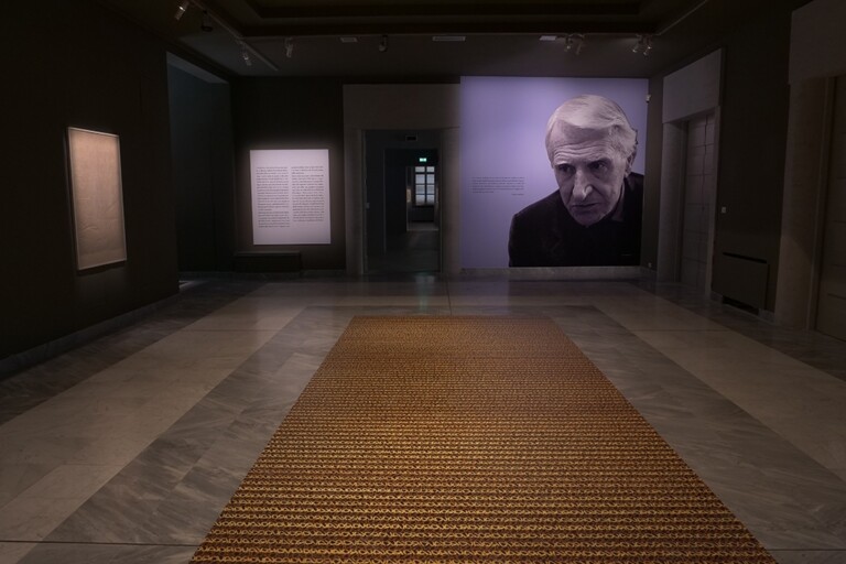 Remo Gaibazzi e la scrittura nelle arti visive. Exhibition view at Palazzo del Governatore, Parma 2022. Photo Luca Busi