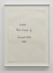 Richard Aldrich, Jandek Blue Corpse LP Corwood 0759 1987, 2000. Photo Giorgio Benni. Courtesy l’artista & Gladstone Gallery, New York