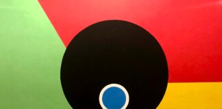 Saverio Todaro, Globe, 2022, murale site specific at Riccardo Costantini, Torino 2022