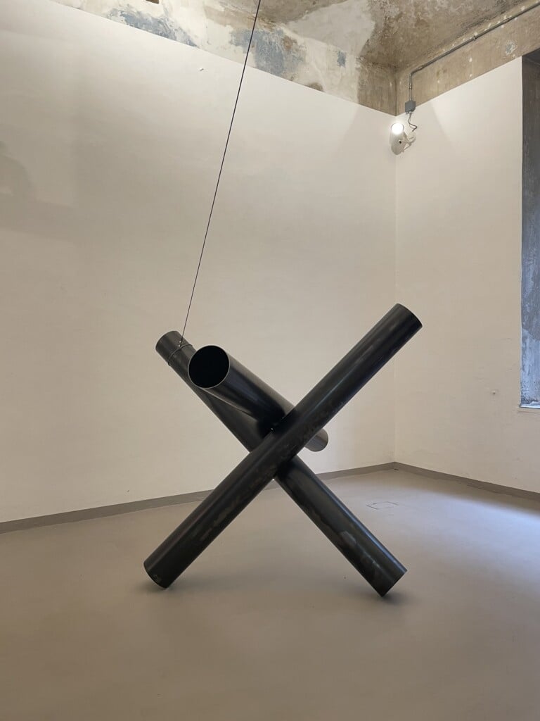 Saverio Todaro, Reel, 2022. Installation view at Riccardo Costantini, Torino 2022