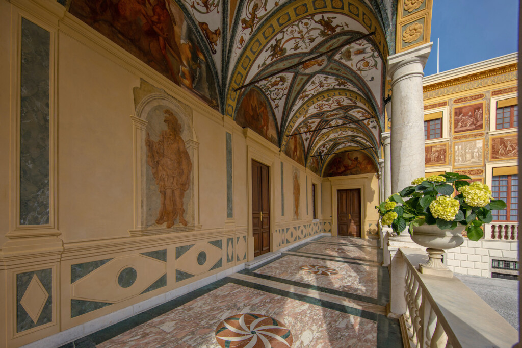Nel Palazzo del Principato di Monaco è stato riportato alla luce un ciclo di affreschi italiani