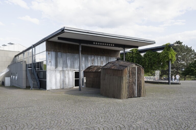 documenta fifiteen, Wajukuu Art Project, Wakija Kwetu, 2022, installation view, Documenta Halle, Kassel, 2022. Photo Nicolas Wefers