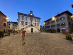 La piazza del municipio di Pergine Valsugana ph Giulia Giaume