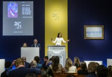London to Paris 20th/21st Century Evening Sales da Christie's. Courtesy Christie's Images Ltd