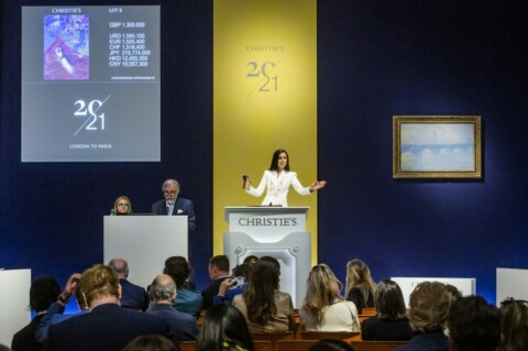 London to Paris 20th/21st Century Evening Sales da Christie's. Courtesy Christie's Images Ltd