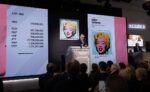 Il Global President di Christie’s Jussi Pylkkänen aggiudica a New York Shot Sage Blue Marilyn di Andy Warhol per $ 195milioni. Courtesy Christie's Images Ltd