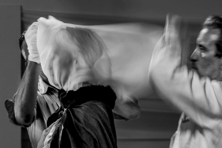 Ruediger Glatz, Embodying Pasolini. Performance di Tilda Swinton e Olivier Saillard con Gael Mamine. Mattatoio, Roma, 2021