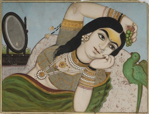 Ritratto di donna, Rajasthan, fine XIX Secolo. Courtesy Museum of Art and Photography, Bangalore