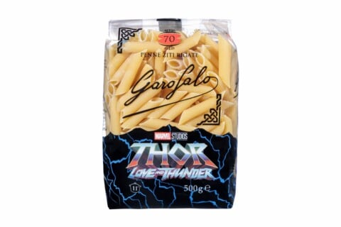 Pasta Garofalo&Marvel Studio. Penne Ziti Rigate_Thor Love and Thunder, 2022