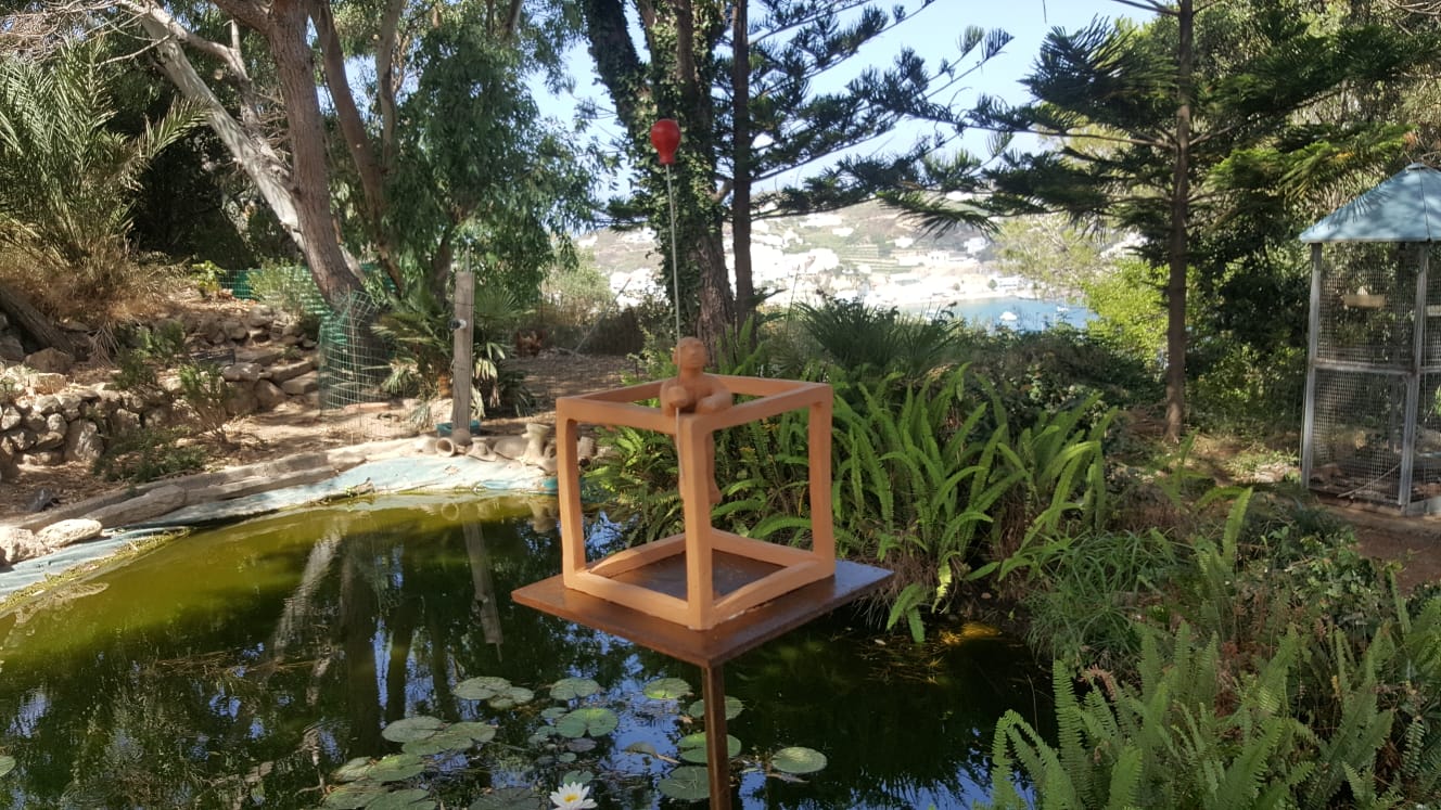 Laura Pagliai, exhibition view at Giardino Botanico di Ponza