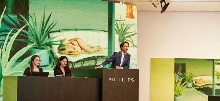 La Evening Sale di Phillips a Londra, giugno 2022. ©Davide Cossu: Thomas De Cruz Media. Courtesy Phillips
