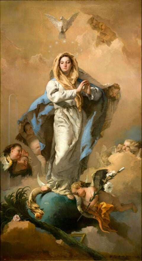 Museo del Prado, Immacolata Concezione di Tiepolo