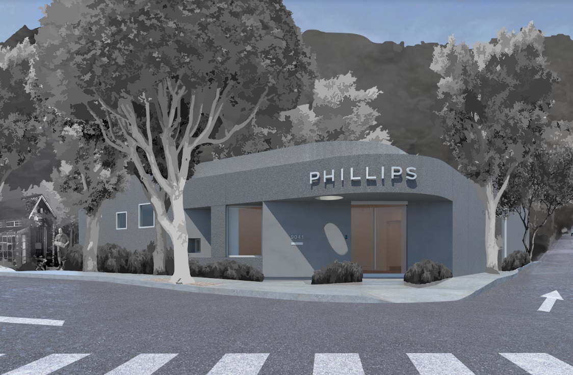 Rendering of the new Phillips headquarters in Los Angeles.  Courtesy Formation Association and Phillips