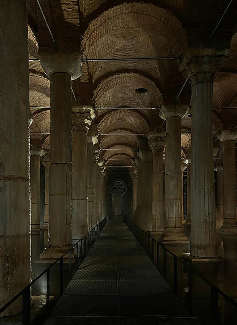 Il nuovo volto della Cisterna Basilica di Istanbul