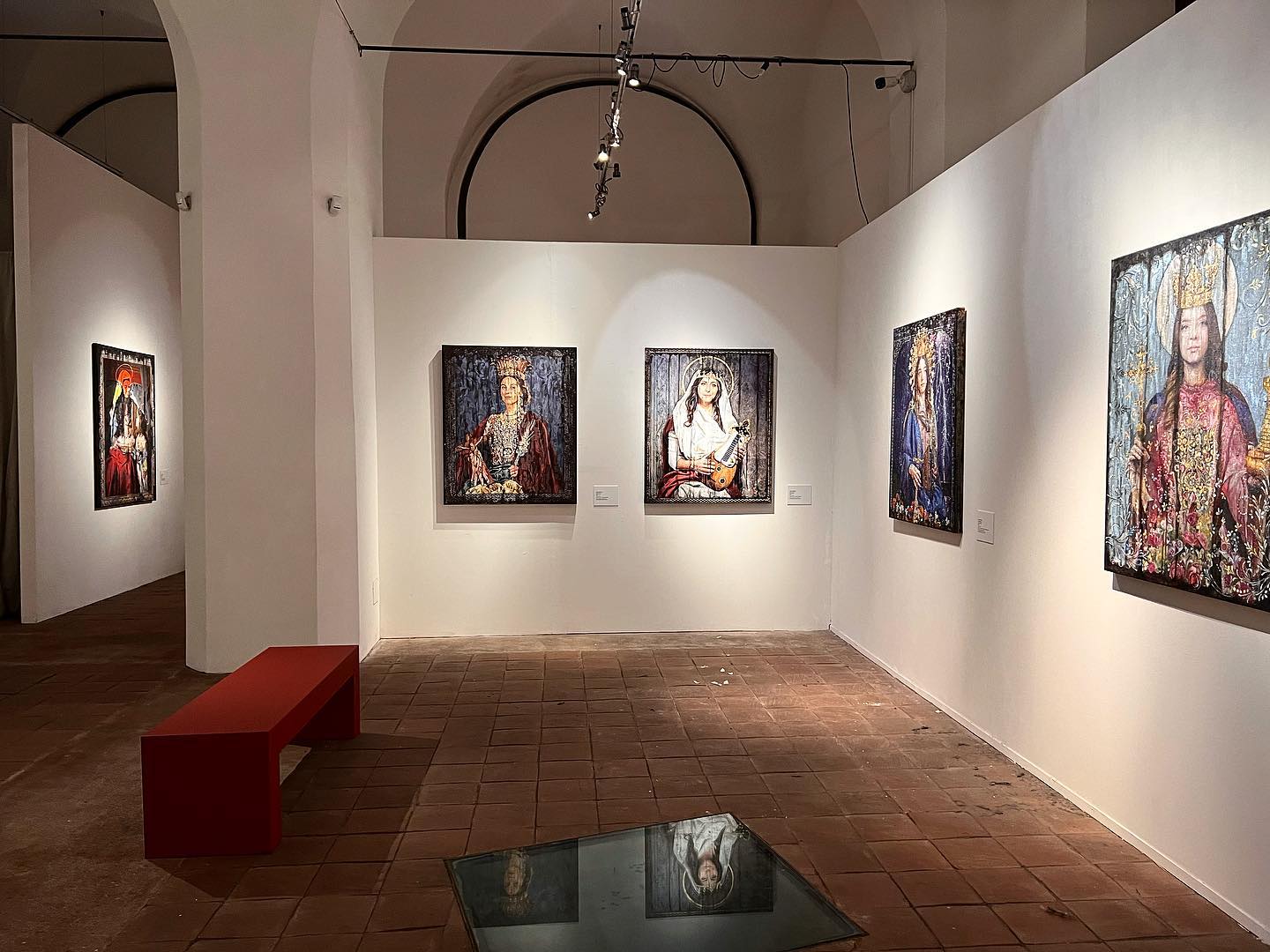 Andrea Chisesi, Eteria, Exhibition view at Palazzo della Cultura, Catania, 2022