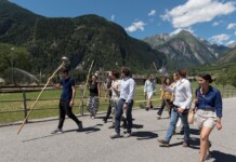 Antonio Della Guardia, Ai camminatori di storie, Morgex (AO), Valle d'Aosta. Ph Michela Pedranti