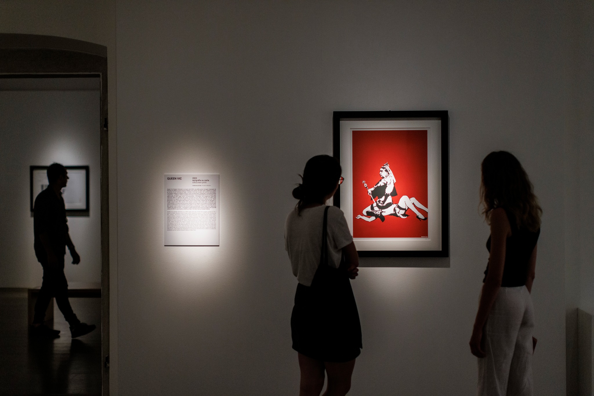 Banksy, L'artista del presente, exhibition view at Palazzo delle Albere. Ph. Jacopo Salvi per Mart