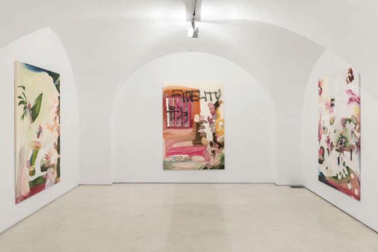 Caterina Silva, Il più crudele dei mesi, 2022, installation view at Galleria Valentina Bonomo, Roma. Photo Andrea Veneri