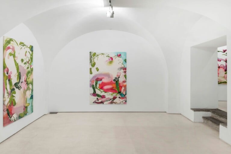 Caterina Silva, Il più crudele dei mesi, 2022, installation view at Galleria Valentina Bonomo, Roma. Photo Andrea Veneri