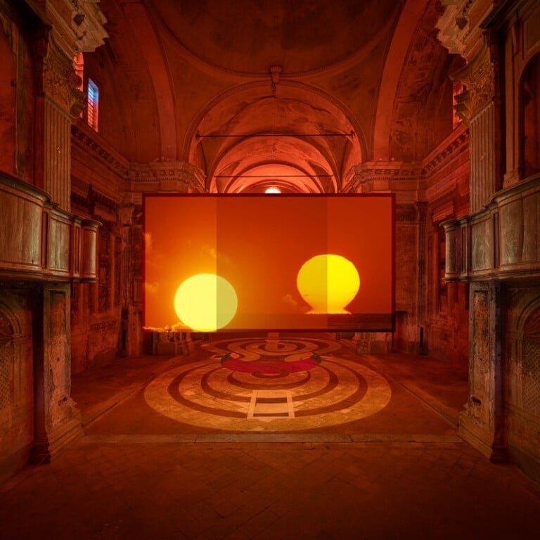 Dara Friedman, The Tiger’s Tail, 2022. Installation view at San Carlo, Cremona 2022