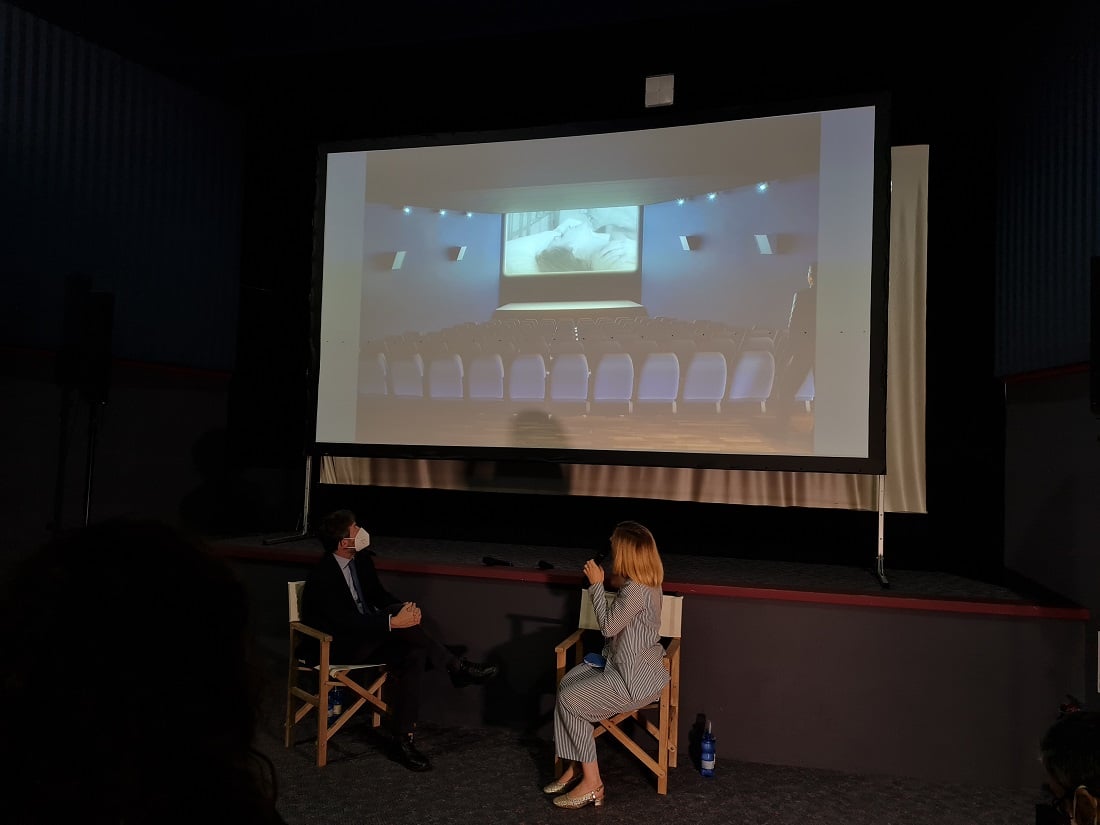 Dario Franceschini e Marta Donzelli alla presentazione del nuovo Cinema Fiamma di Roma