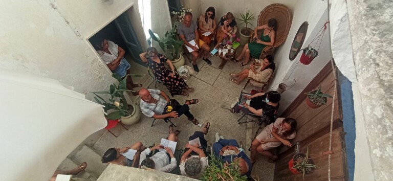 Domus Art residency. Momenti del progetto 2021. Courtesy Romina De Novellis