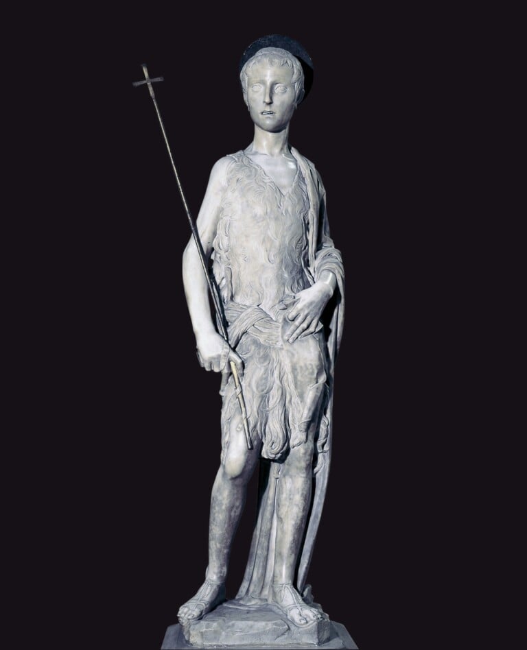 Donatello, San Giovanni Battista di casa Martelli, 1442 ca.. Firenze, Museo Nazionale del Bargello. Su concessione del Ministero della Cultura. Photo Bruno Bruchi