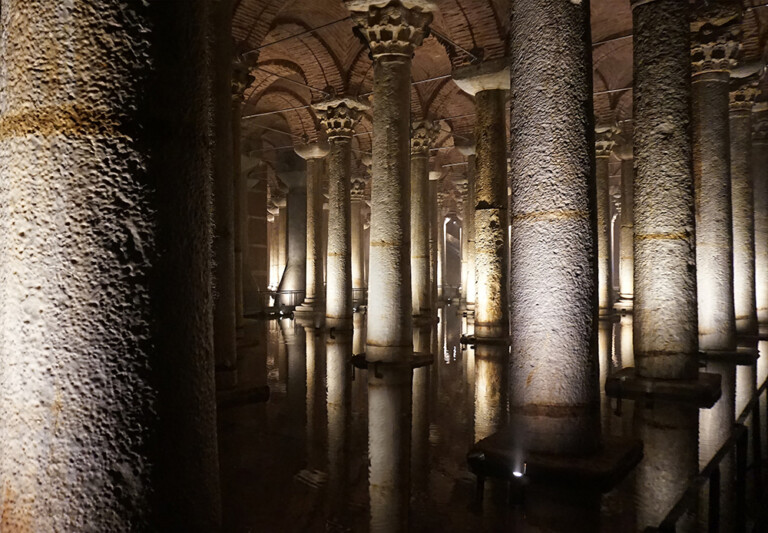 Il nuovo volto della Cisterna Basilica di Istanbul